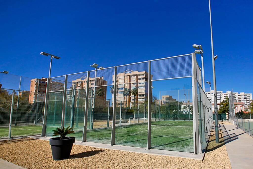 Garden Apartment With Pool And Ac Alicante Bagian luar foto