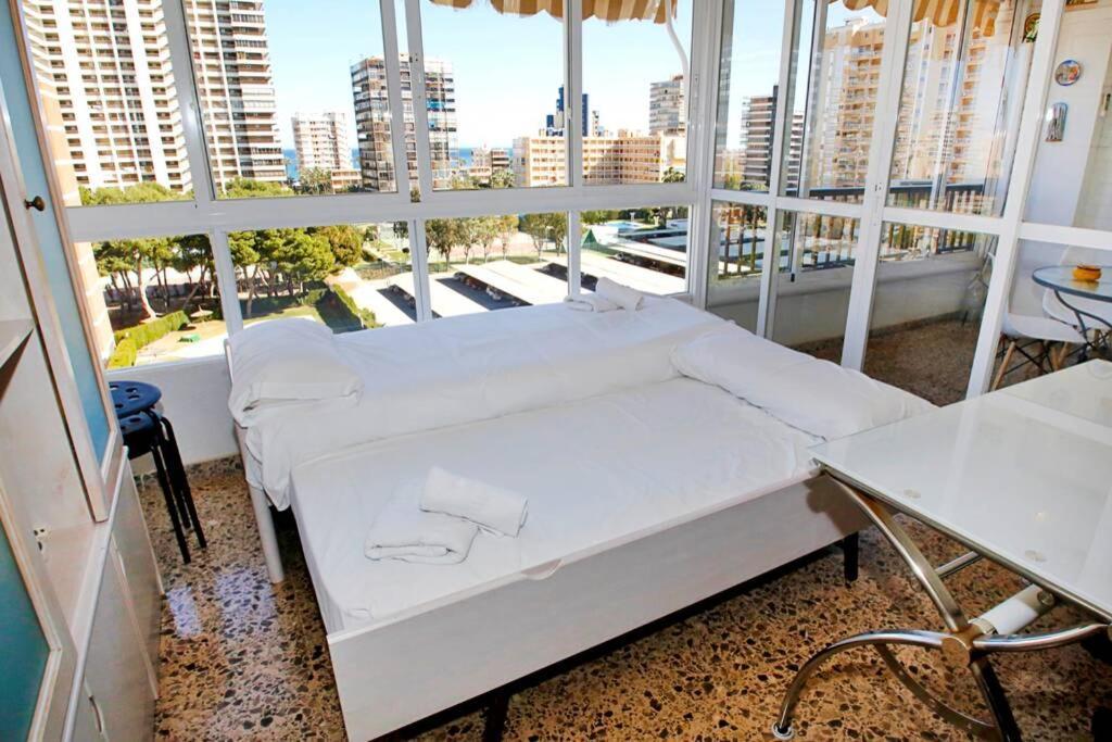 Garden Apartment With Pool And Ac Alicante Bagian luar foto
