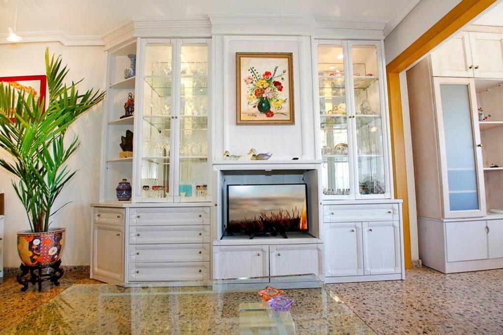 Garden Apartment With Pool And Ac Alicante Bagian luar foto