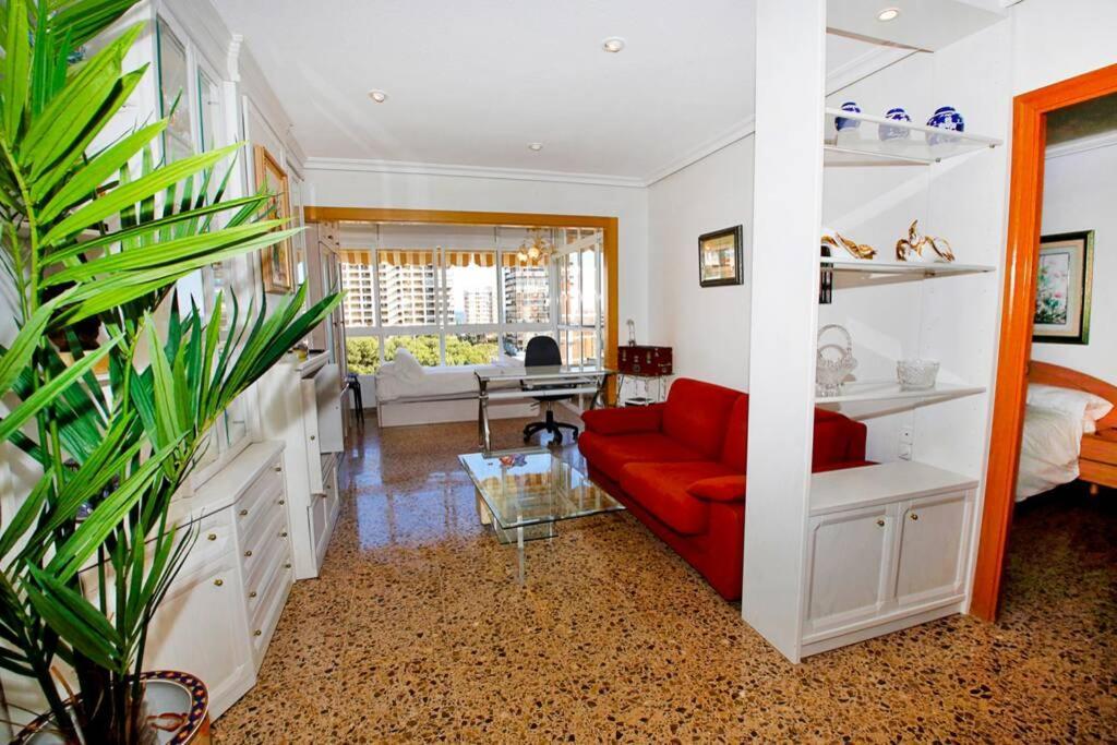 Garden Apartment With Pool And Ac Alicante Bagian luar foto