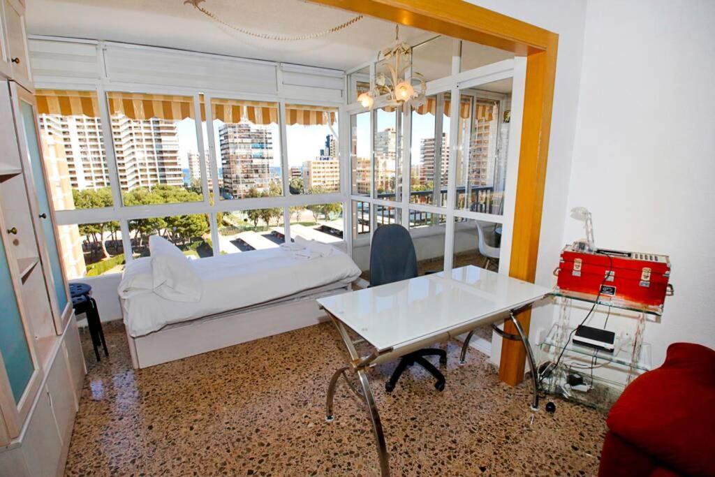 Garden Apartment With Pool And Ac Alicante Bagian luar foto