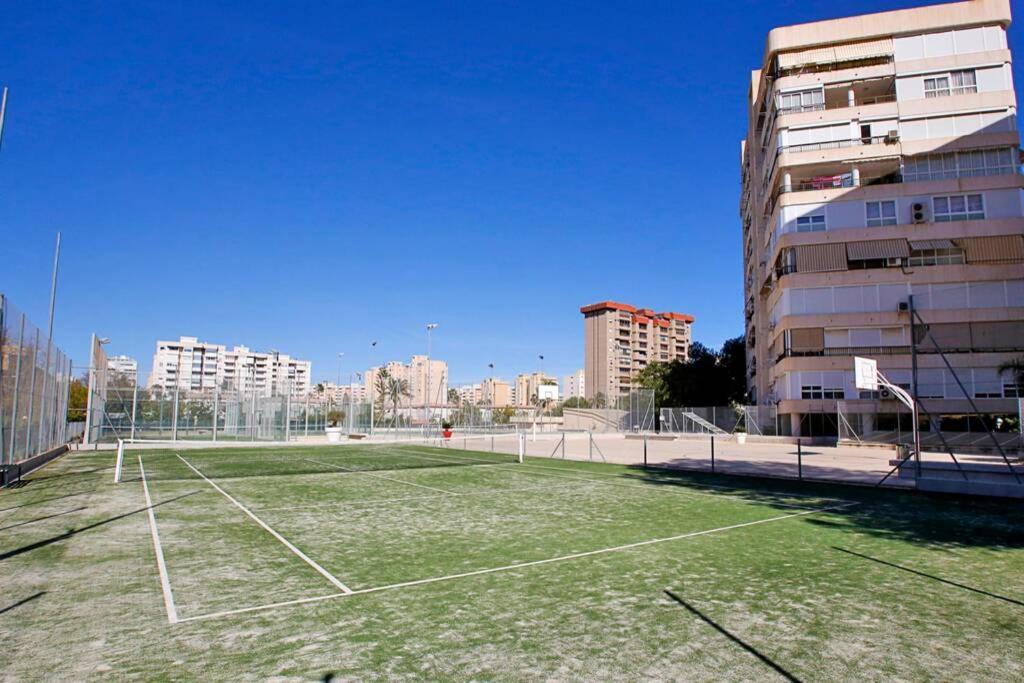 Garden Apartment With Pool And Ac Alicante Bagian luar foto